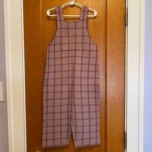 Zara Girls Sweater Overalls